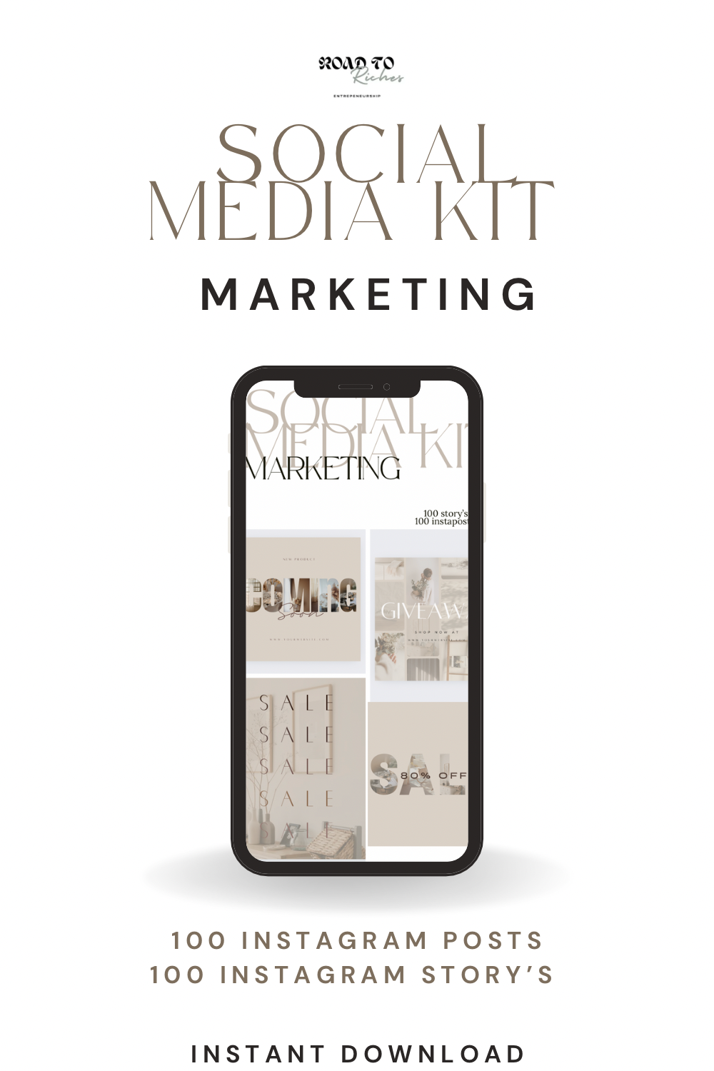 Social media kit marketing