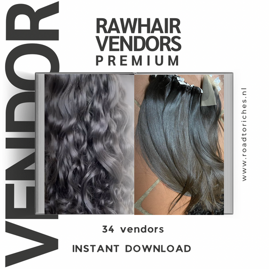 RAW HAIR VENDORLIST PREMIUM