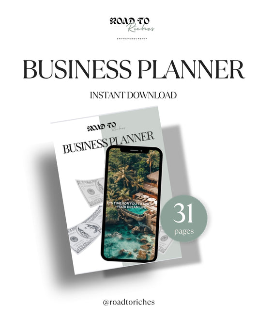 Road to riches Business planner